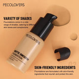 Base de maquillaje líquida multifuncional, contorno tridimensional, base de maquillaje, corrige naturalmente las imperfecciones faciales.
