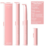 12-Color Luxury Matte Lipliner - Waterproof, Moisturizing,Long-Lasting,Non-Stick,Perfect Versatile Shades for All Skin Types