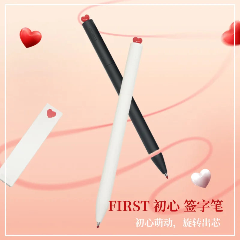 KACO Gel Pens Sets School Office Supplies for Kids 0.5mm High-capacity Heart / Star Sign Writing Gadgets Love Gift Cute Items