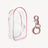 Colorful Transparent Protector Case Organizer Box for 17cm Labubu Plush Dolls Outdoor Display Bag With Keychain Doll Accessories - Lootquake