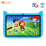 Tablettes PC Android 7 pouces pour enfants, cadeaux pour enfants, apprentissage, éducation, quadruple cœur, 4 Go de RAM, 64 Go de ROM, 5G, Wi-Fi, Bluetooth, caméras