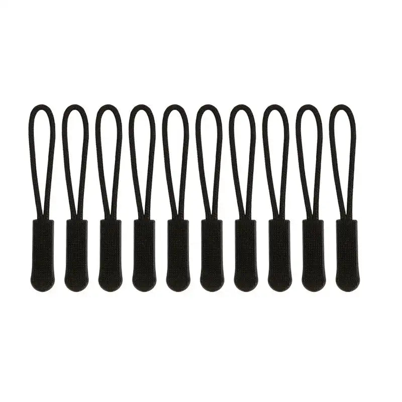 10/11/20/21Pcs Replacement Zipper Pulls Cord Extender for Backpacks Jackets Luggage Purses Handbags - Lootquake