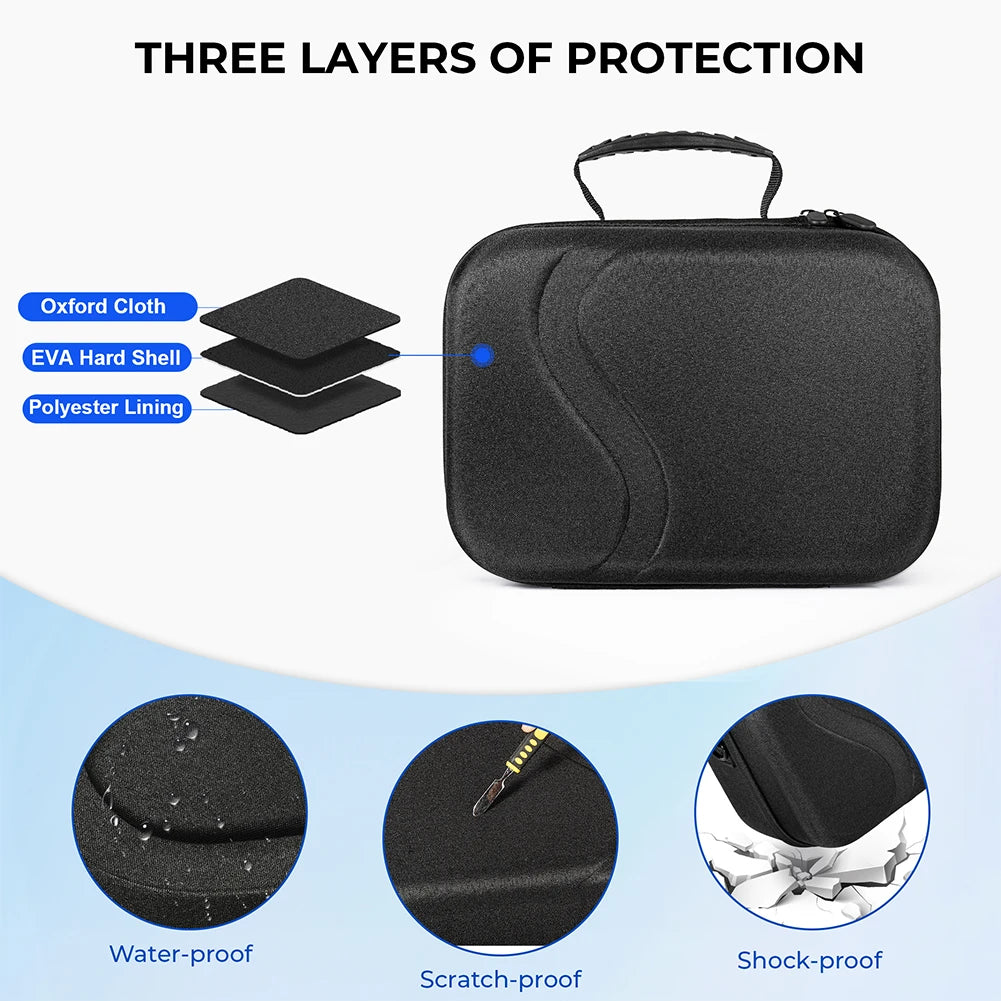 Carrying Case for Meta Quest 3 for BOBOVR M3 PRO Elite Strap Protective Bag Storage Bag for Travel and Home Storage