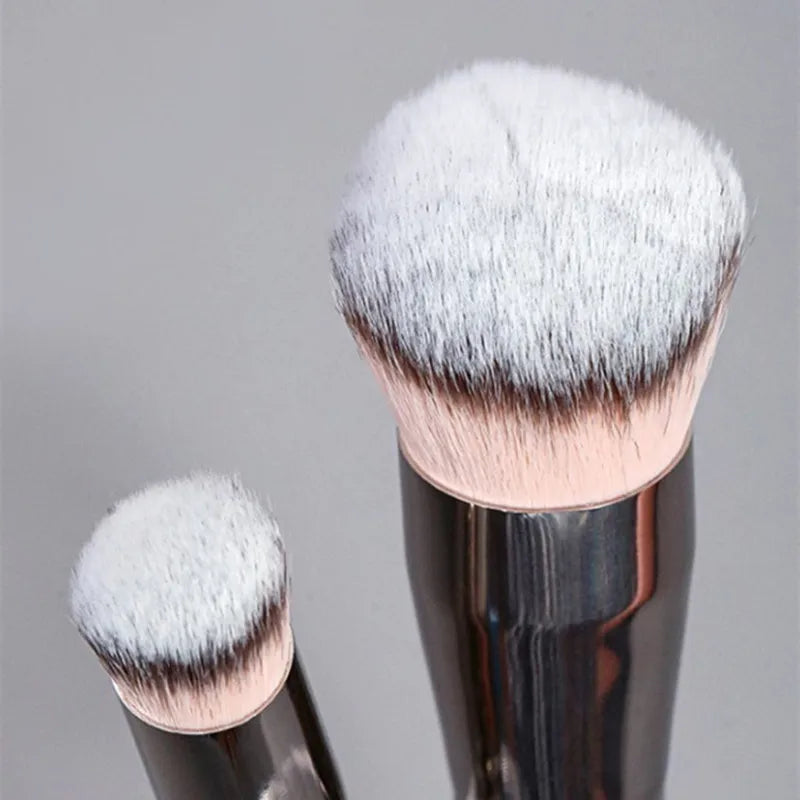 Brochas de maquillaje para base, corrector y ojeras, en ángulo, sin costuras, sintéticas, para cremas líquidas, cosméticas, herramientas de maquillaje facial