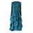 LANMREM Elegant Pleated Long Dress For Women Round Neck Long Sleeves Ruffles A-line Dresses Fashion 2025 Spring New 32C2026 - Lootquake