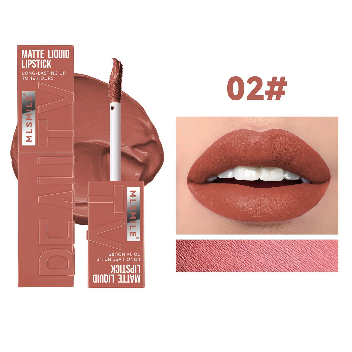 Rouge à lèvres liquide mat 6 couleurs, longue tenue, teinte antiadhésive, brillant à lèvres nude, waterproof, maquillage