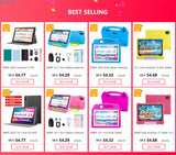 ANRY 10.1 Inch Tablets Android 15 8GB(4+4 Expand) RAM 64GB ROM HD Display IPS Dual Camera 5G WIFI 6 Tablet PC Children's Gift