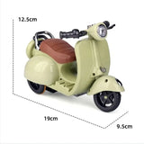 Minimoto eléctrica para muñecas Labubu, accesorios para muñecas Labubu, divertidos y adorables juguetes para muñecas, con luces y música, regalo de Navidad para niños.