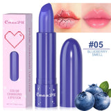 Fruit Color Changing lipstick Fruit Taste Moisturizing Lip Skin Without Drying out Temperature Changing lipstick