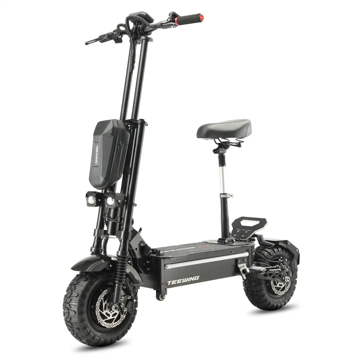 Trottinette électrique adulte TEEWING Z4 Pro, moteur 8000W, 60V40AH pliable, pneus 13 Fat Tireh, trottinette électrique de montagne