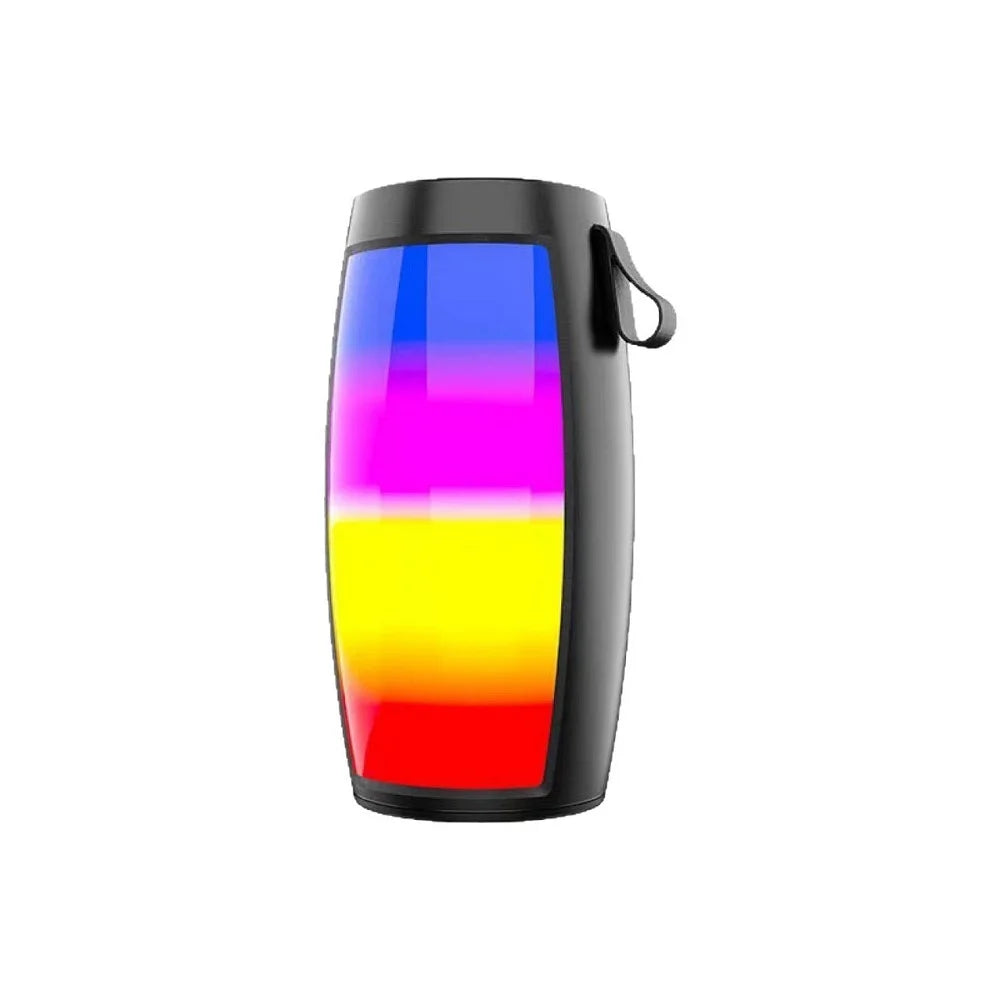 Enceinte Bluetooth portable sans fil 1500 mAh, éclairage LED RGB, caisson de basses extérieur, haut-parleur stéréo, volume élevé, pour la maison