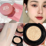 Base de maquillaje con cojín de aire BB Cream, cobertura total, resistente al agua, duradera, control de grasa, corrector CC Cream, base de maquillaje facial, cosmética coreana