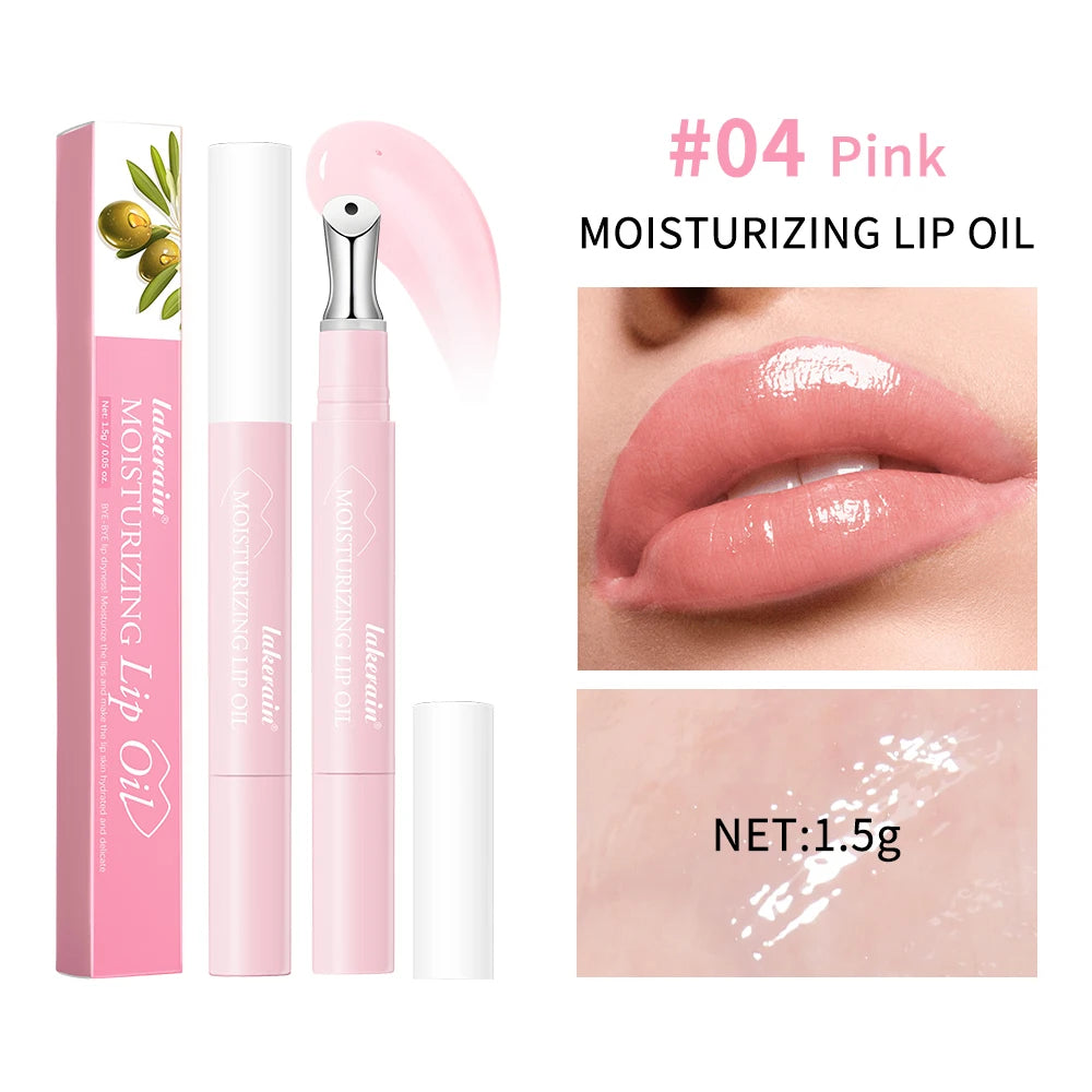 Gloss à lèvres Longue tenue Maquillage Gloss transparent Soin des lèvres Cosmétiques Huile teintée Repulpant Soin hydratant