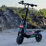 Trottinette électrique Boyueda S3-11 6000W double moteur 60 V 38Ah grande batterie 120KM autonomie scooter électrique pliable adulte
