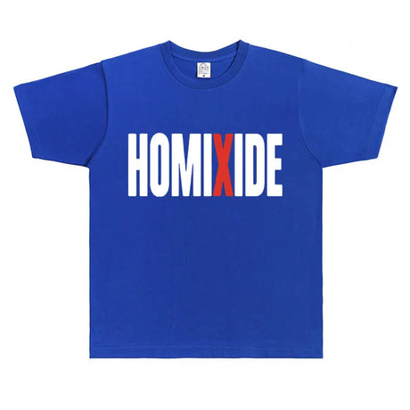 Rapper Homixide Gang Graphic T-shirt Playboi Carti Opium Merch Tshirt Men Women Hip Hop Oversized T Shirts Male Cotton Tops Tees - Lootquake