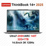 【2025 New】Lenovo ThinkBook 14+ U5-225H/U7-255H/U9-285H Arc 130T/140T 14.5inch 3K 120Hz Matte Screen - Lootquake