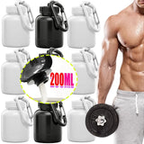 Portable Protein Powder Dispenser Food Grade PP Supplement Container for Gym Fitness Travel Sports Pre Workout Shaker Bottle