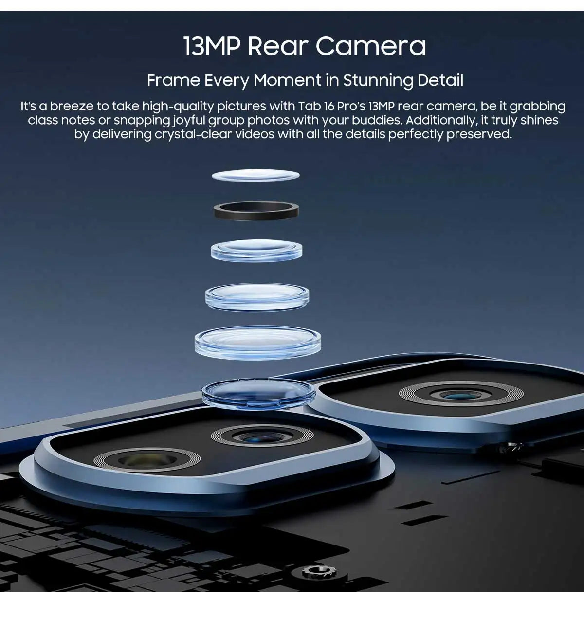 Tablette PC Blackview Tab 16 Pro 11'' FHD+ T616 Octa Core 24 Go (8+16) RAM 256 Go ROM 7700 mAh 4G Tablettes Android 14