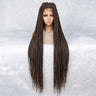 40" Cornrow to Knotless Box Braids Wig | Full Lace