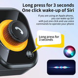 Altavoz Bluetooth 5.4, kit manos libres para coche, clip para visera, receptor de audio inalámbrico, altavoz, reproductor de música MP3 estéreo inalámbrico