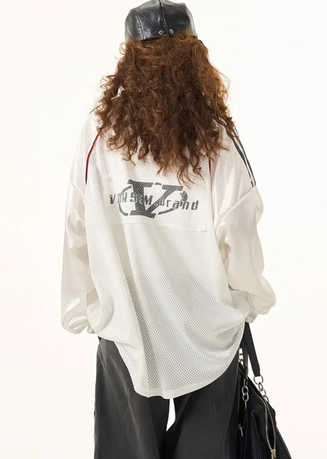 New Y2k Long Sleeve T Shirt Men and Women Harajuku Retro Letter Print Knitted Loose Sweatshirt Hip Hop Punk Long Sleeve Clothes - Lootquake