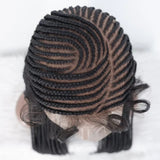 34" 360 HD Lace Braided Wig | Knotless Braids | Kanekalon Synthetic Hair | Choose Lace Color