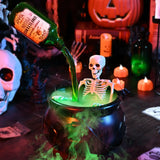 Witch Cauldron with Mist & LED