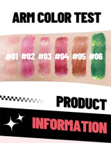 6 Colors Chameleon Lip Gloss Long Lasting Waterproof Non Stick Cup Sweat Proof Pearl Shine Lipstick For Women  makeup Cosmetics
