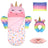 Rainbow Wing Doll Sleeping Bag With Eye Mask Set Suitable For Dolls Of Different Sizes, 10-18 Inch Doll Accessories, 43cm Newbor - Lootquake