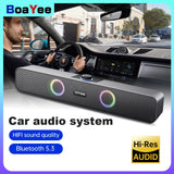 Bluetooth Speaker HD Sound Portable Playback AUX TF Card and USB LED Light Speaker Bluetooth 5.3 Wireless Loud Speaker amplified