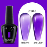 NailCO Gel Nail Polish Nail Art Translucent Vernis Semi Permanent UV LED Lamp Gel Manicure for Gel Polish Nail Glue Productos