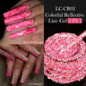 LILYCUTE 5ml Liner Gel Nail Polish UV LED Nail Art Paint Gel Gorgeous Glitter French Effect Semi Permanent Nail Painting UV Gel