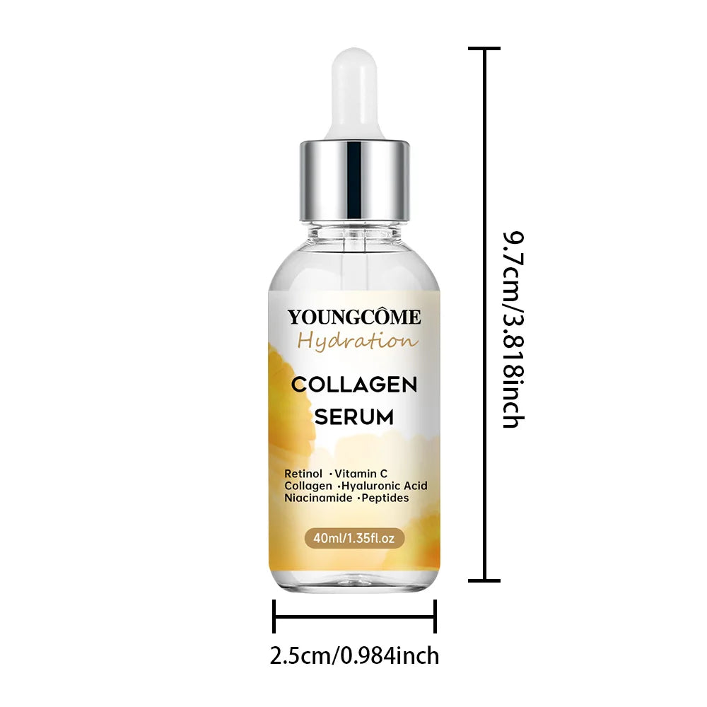 Suero facial de colágeno, esencia líquida para el cuidado de la piel, hidratante, calmante y nutritivo, reduce los poros, cuidado de la piel en Corea (2025)