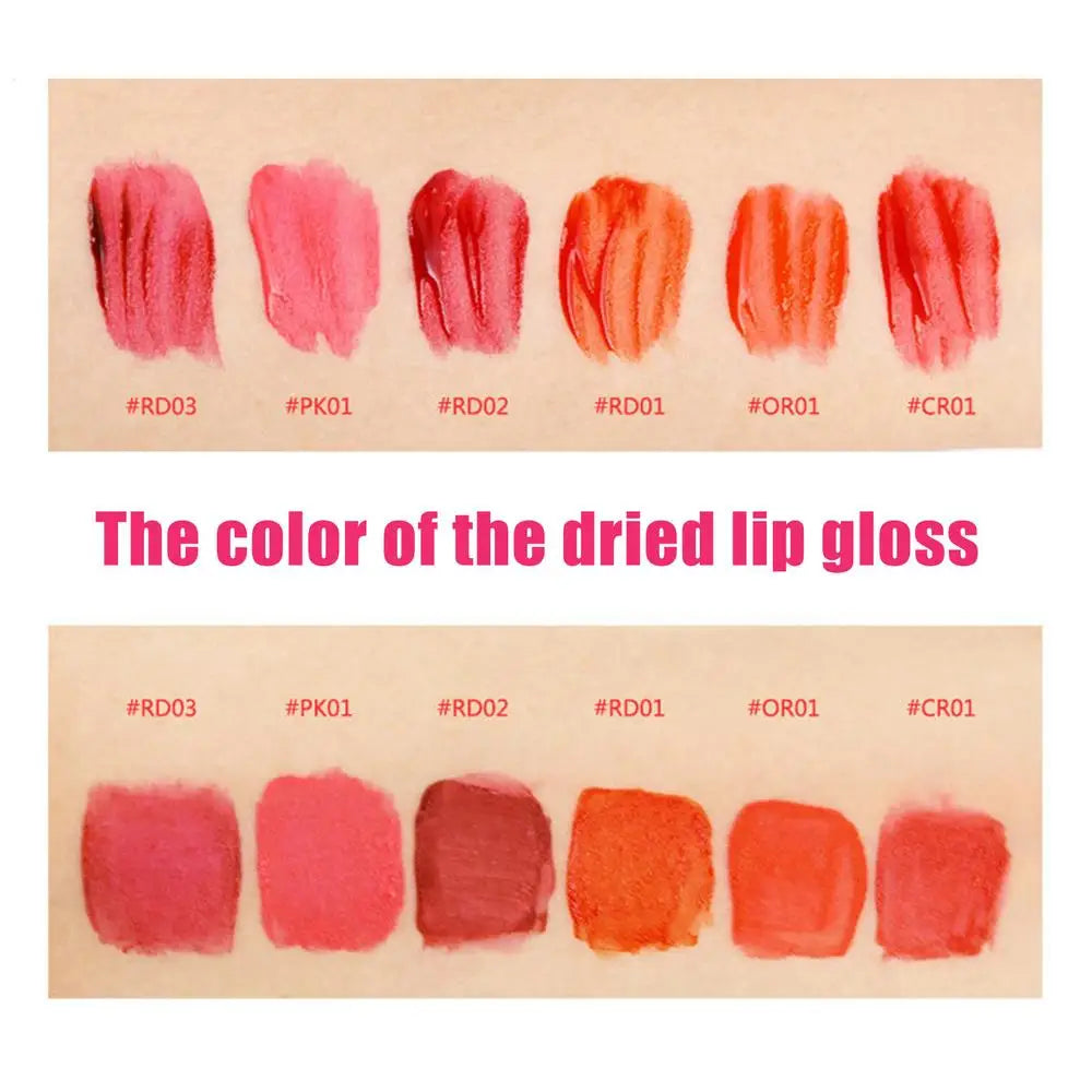 Lipstick Wine Lip Stain Baby Pink Lipgross Matte Liquid Lip Glaze Long Lasting Waterproof Lip Stain Nonstick Cup Lipstick