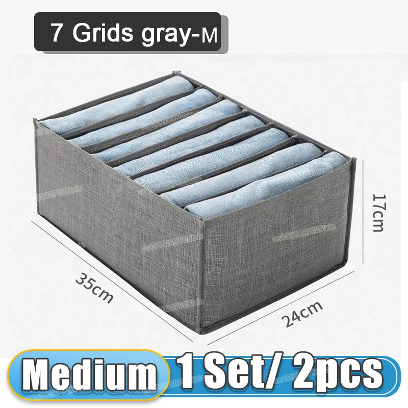 Clothes Storage Box Underwear Bra Organizer Storage Box Wardrobe Organizer Drawers Separator Boxes Home Storage Supplies