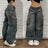 Streetwear Fashion New Multi-pocket Washed Baggy Jeans Men And Women Y2K Hip-hop Harajuku Casual Gothic High Waist Wide Trouser - Lootquake