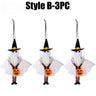 DIY Halloween Hanging Ornaments Fabric Pumpkin Ghost Skull Bewitching Decor Home Party Spooky Season