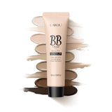 Natural Finish Foundation Cream 30ml Lightweight BB Cover Dark Circles Pores Oil Free Long Lasting Makeup Base