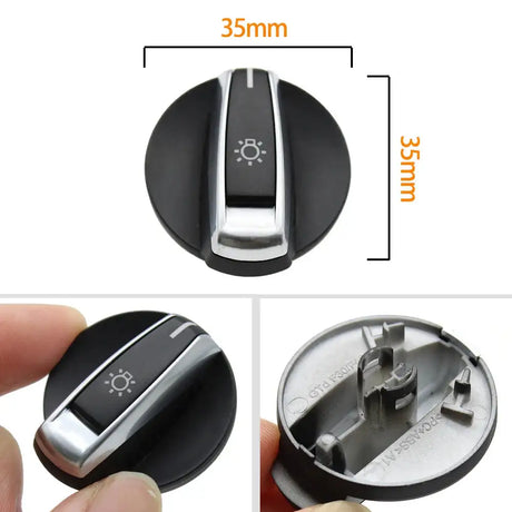 Dashboard Headlamp Headlight Switch Rotary Button Cover Panel Replacement For BMW 1 2 3 4 Series F20 F21 F22 F23 F30 F34 F32 F36 - Lootquake
