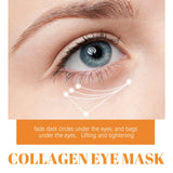 Collagen Film 10Pcs Korea Collagen Soluble Film Anti Aging Eye Mask Wrinkles Remover Moisturizing Face Lifting