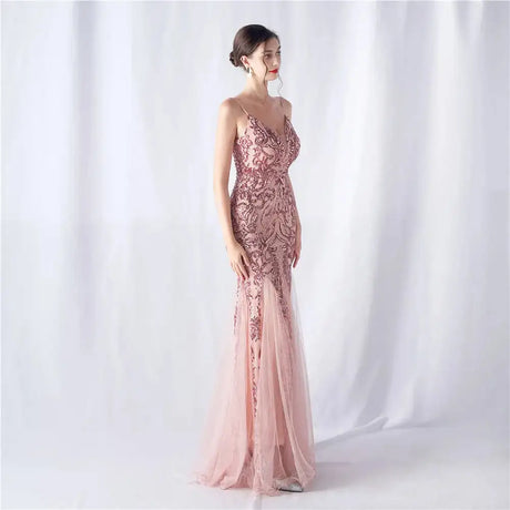 Luxury Youthful Women's Elegant Long Dress Party 2024 Graduation Ceremonies Prom Evening Formal on Sale Clearance Summer Fashion - Lootquake