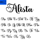 Custom Name Bangle for Women Stainless Steel Personalized Letter Adjustable Big Bangle Jewelry Girlfriend Gift Pulseira Feminina