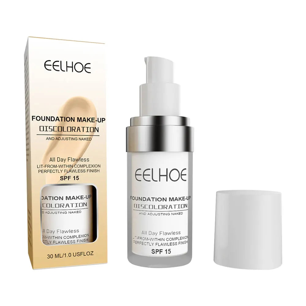 30ml Concealer Color-Changing Foundation Brightens the complexion, is clear, moisturizing, waterproof, and does not fade