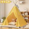 Tienda de campaña para niños, casa de juegos para interiores, tipi plegable portátil, castillo para niñas y niños, sala de juegos, tiendas de campaña
