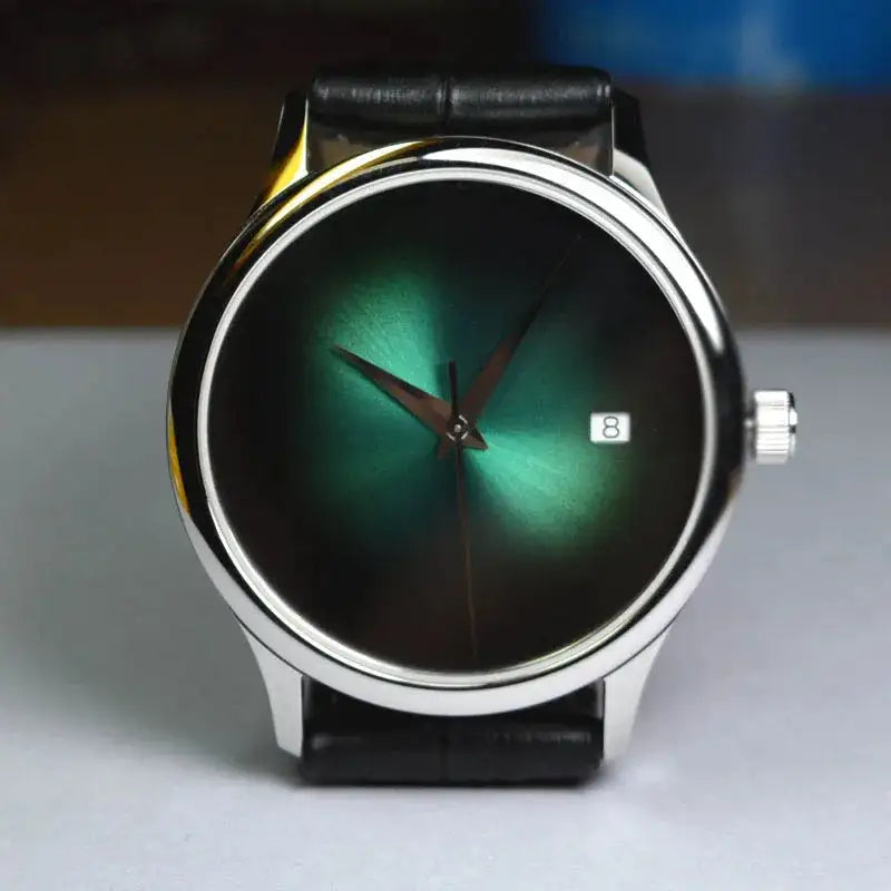 38.5mm Minimalist Mechanical Watch Tianjin ST2130 Automatic Movement Calendar Waterproof Sapphire Men's Fashion Dress Wristwatch - Lootquake