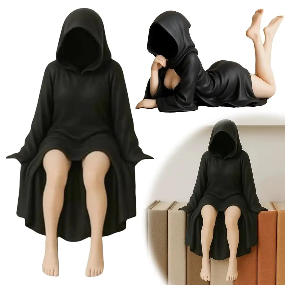 Statue mystérieuse en résine gothique, décoration pour la maison ou le bureau, décoration d'Halloween
