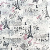 Tela estampada de periódico, tela acolchada de algodón y lino para costura DIY, mantel, cojín, mantel individual, bolsa de almacenamiento, materiales para manualidades