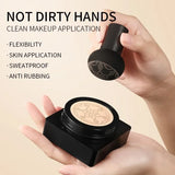 Base de maquillaje Magic Foundation Mushroom Head Air Cushion CC Cream, resistente al agua, iluminadora, base de maquillaje para mujer, maquillaje facial, cosmética coreana.