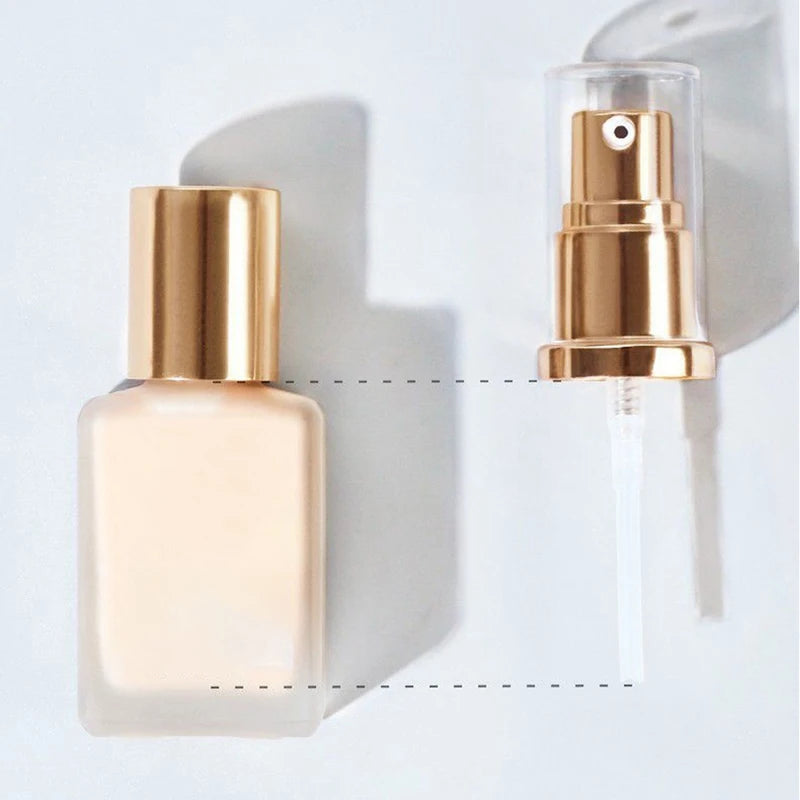 Pompe de maquillage compatible avec les outils de maquillage de 30 ml utilisés pour le fond de teint Double Wear et autres marques de fond de teint liquide, fond de teint liquide, emballage