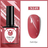 1pcs 7.3ml White Gel Nail Polish French Manicure Gel Polish Semi Permanent Soak Off UV Gel Varnish Base Top Coat Winter Nail 105